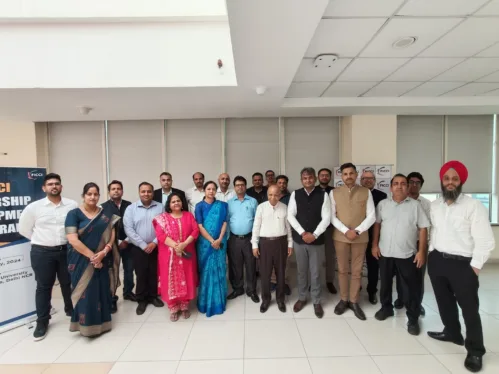 Prof. Dr. Preeti Sharma, Associate Dean Management, UEM Jaipur attended the prestigious FICCI Leadership Development Program 2024 held at Shiv Nadar University, Noida from July 4-6.
