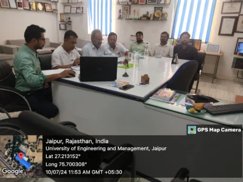 A meeting of Board of studies of the Department of Electrical Engineering has successfully completed.