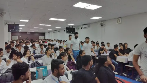 On 22nd July 2024, The Speech Society (TSS) at the University of Engineering and Management, Jaipur, hosted an engaging induction event for our enthusiastic freshers.