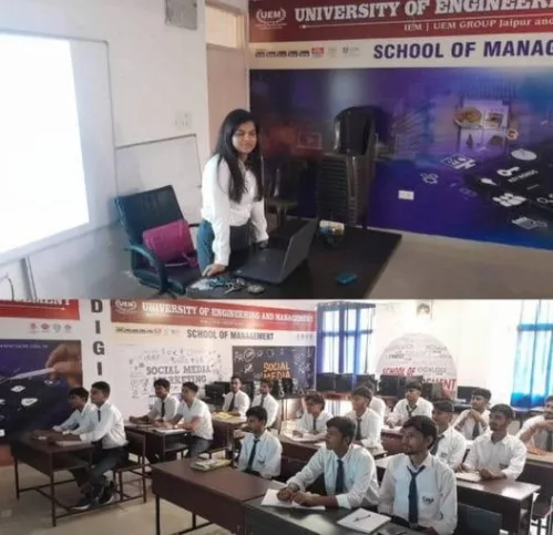 UEM JAIPUR has started this special course on BBA Digital Marketing.