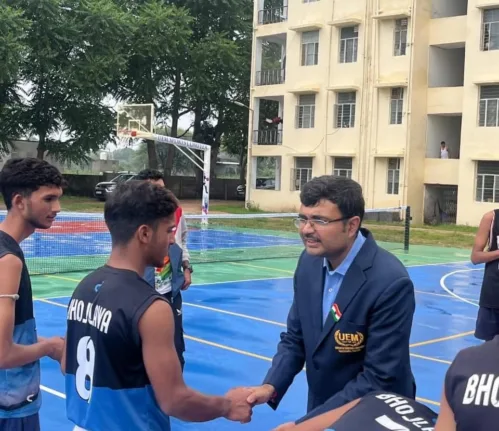 Inauguration of the International Sports Complex of the University of Engineering & Management (UEM), JAIPUR.