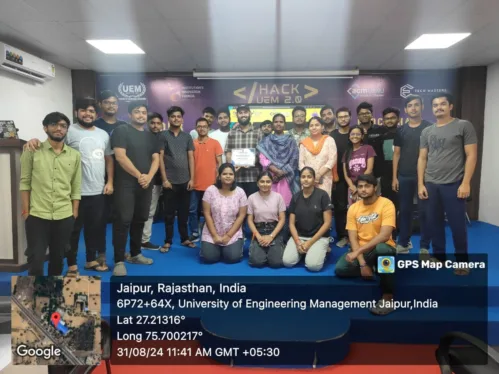 The UEM Jaipur ACM Student Chapter, in collaboration with Codesta, IIC, and IQAC, hosted a workshop titled "Git & GitHub Workshop