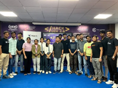 At UEM JAIPUR, our students organize national hackathons every year.