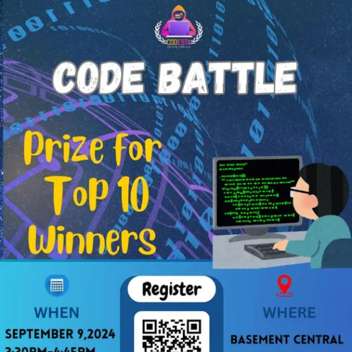 PRE REGISTRATION for CODE BATTLE is LIVE!