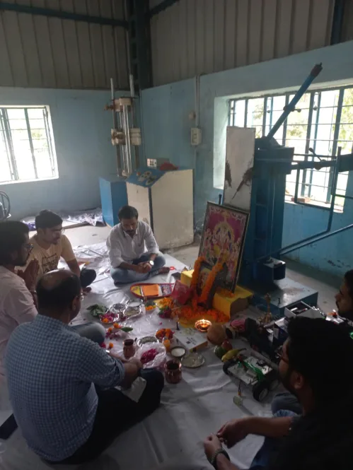 Vishwakarma Puja celebration at UEM Jaipur