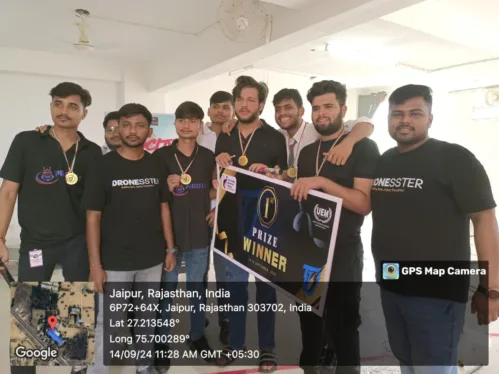 University of Engineering & Management (UEM), Jaipur presents Velocity by DRONESSTER