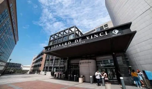 we were honored to be invited to Pôle Universitaire Léonard de Vinci in Paris, France.