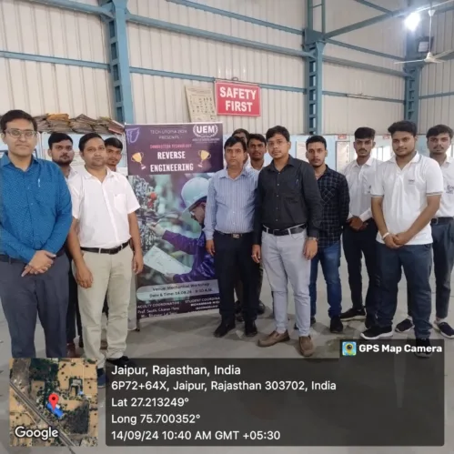 University of Engineering & Management (UEM), Jaipur presents Reverse Engineering