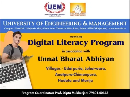 Free Digital Literacy Program at different rural Govt. schools.