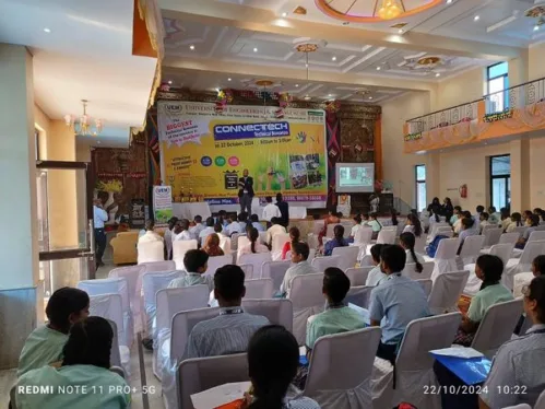 ConnecTech 2024 (UEM Technical Bonanza) Jhunjhunu, Rajasthan, has successfilly inaugurated by Prof. Dr. Biswajoy Chatteejee