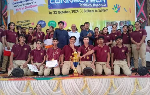Jhunjunu Rajasthan conduct Technical Bonanza for the different school students, comprising of competitions like Science model competition, Mathematics and Biology Quiz, General Knowledge, Technical Art.