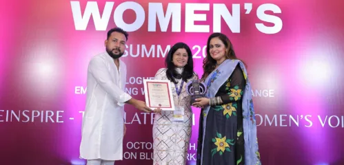 Dr. Sapna Malla, Associate Professor, Department of Physiotherapy at UEM University Jaipur, has been Honoured with an Global women inspirational Award.