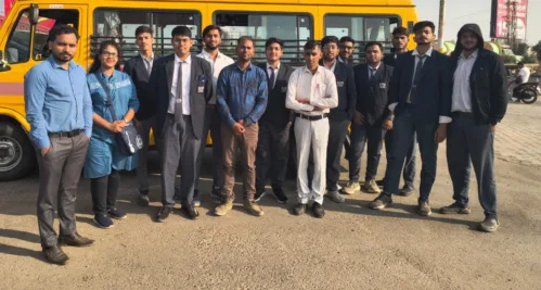 On 9th November, a group of students from the Department of Electronics and Communication Engineering (ECE) visited Wipe Hotwire Ltd.