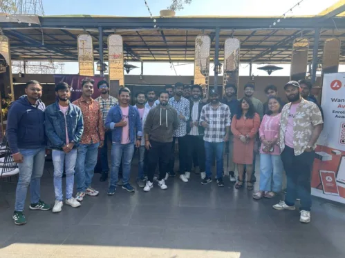 The AceHack team from UEM, Jaipur recently attended the Avalanche Meetup, where Web3 developers, startup founders, and blockchain enthusiasts came together to discuss the latest advancements in decentralized technology.