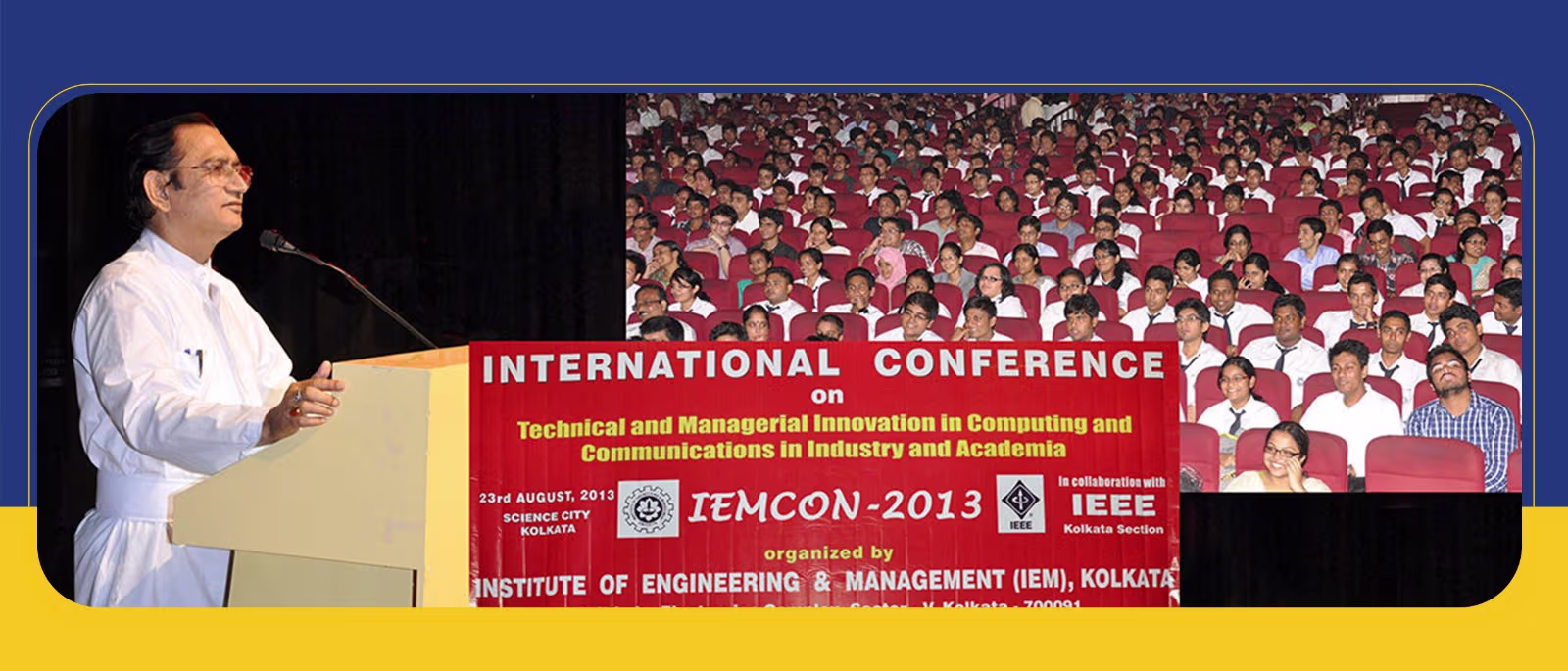 Prof. Satyajit Chakrabarti at IEMCON-2013