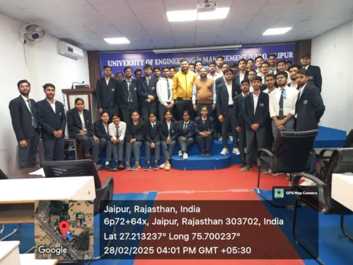 University of Engineering and Management (UEM), Jaipur celebrated National Science Day on February 28, 2025.
