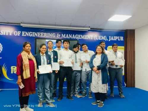 Codesta Coding Club of University of Engineering and Management (UEM), Jaipur in association with IIC , IQAC and ACM UEMJ CHAPTER conducted a Coding Contest on 27.02.25