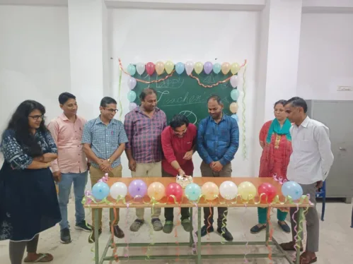 The Electronics and Communication Engineering Department, UEM Jaipur, celebrated Teachers’ Day with great enthusiasm and respect. The students organized a special event to honor their teachers, expressing their gratitude and appreciation for the guidance, knowledge, and mentorship they receive every day.