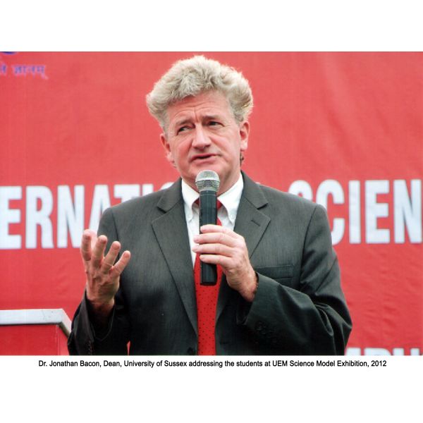 Prof. Jonathan Bacon, Dean, University of Sussex at UEM International Conference