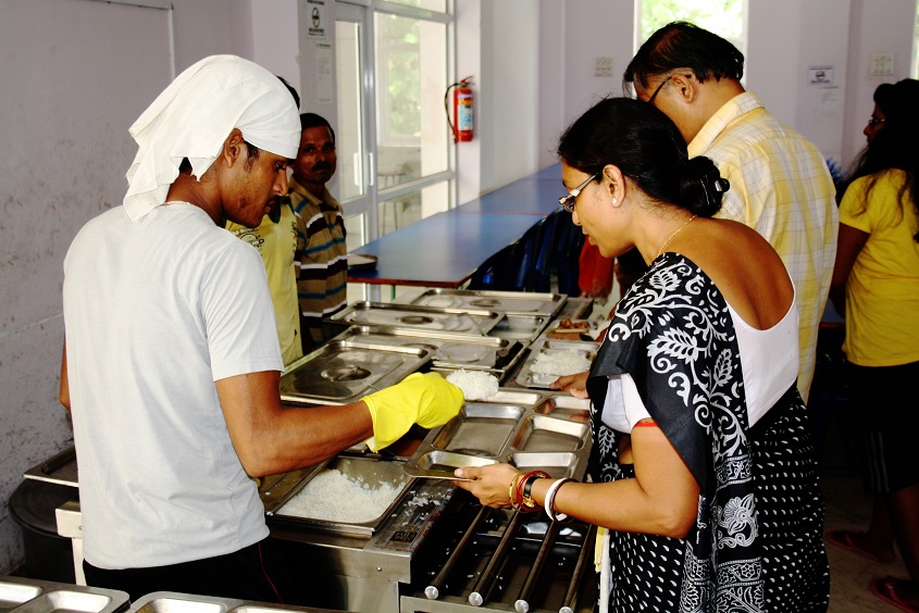 Canteen at UEM is maintained with Utmost Hygiene