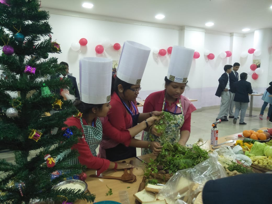 12th appearing students participated in Star Chef competition 2019 organised by UEM Kolkata (Department of Hotel Management)21-12-2018