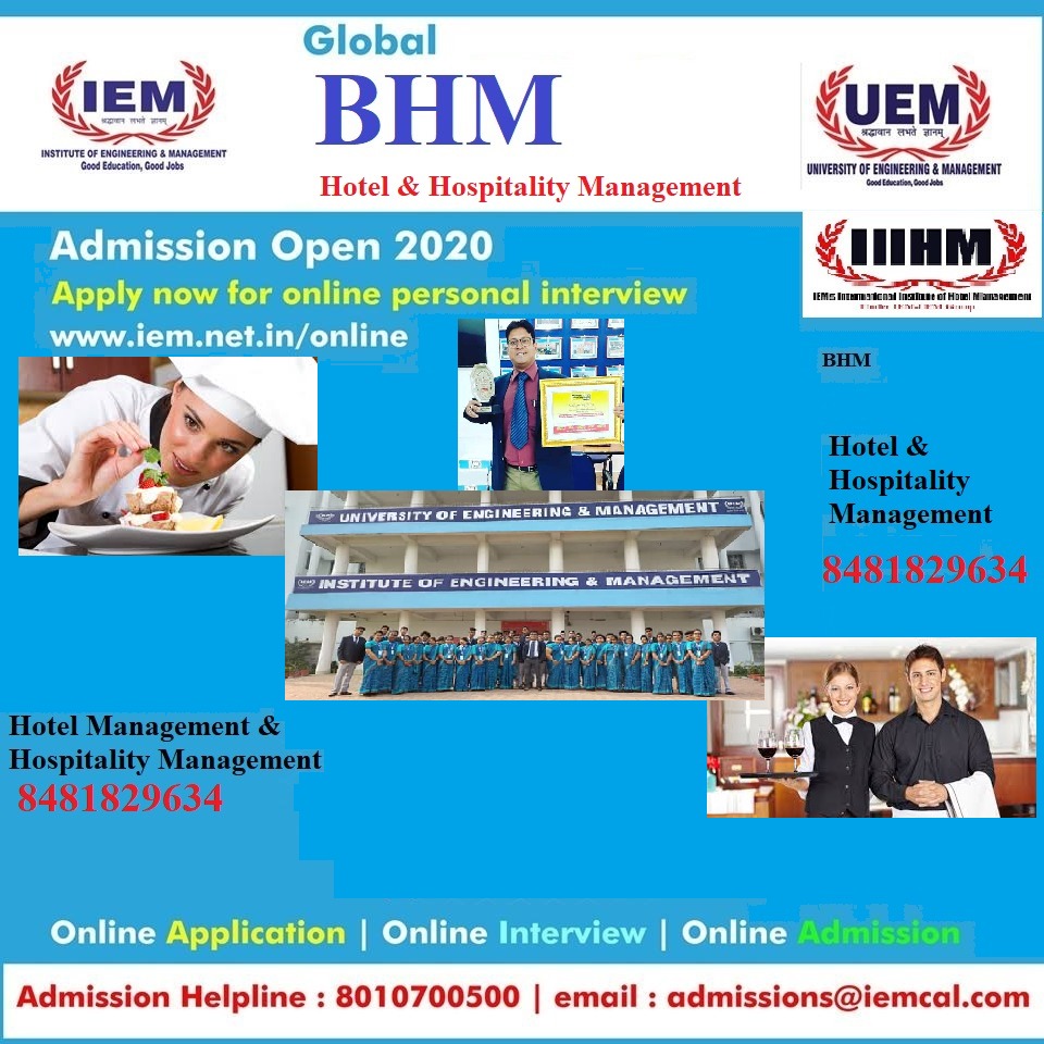 Global BHM Hotel and Hospitality Management Admission open for 2020