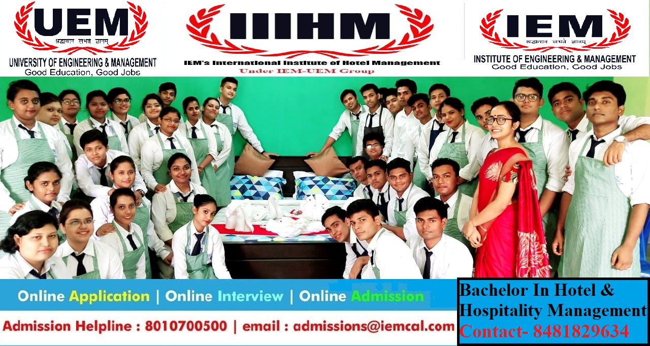 Online admissions open for Hotel & Hospitality course at IIIHM