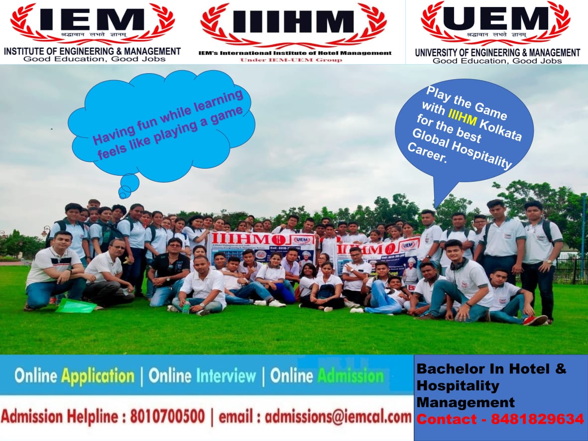 Online admissions open for Hotel & Hospitality course at IIIHM