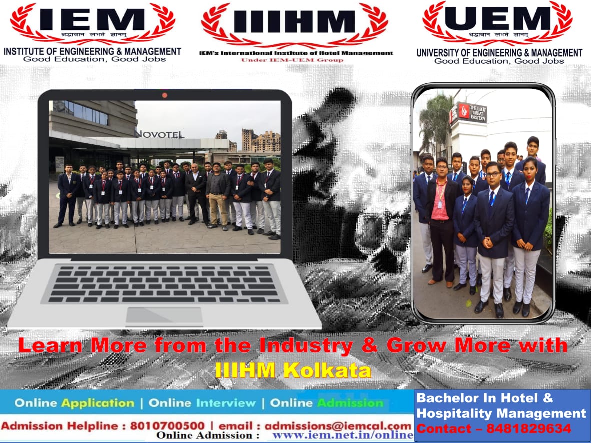 Online admissions open for Hotel & Hospitality course at IIIHM