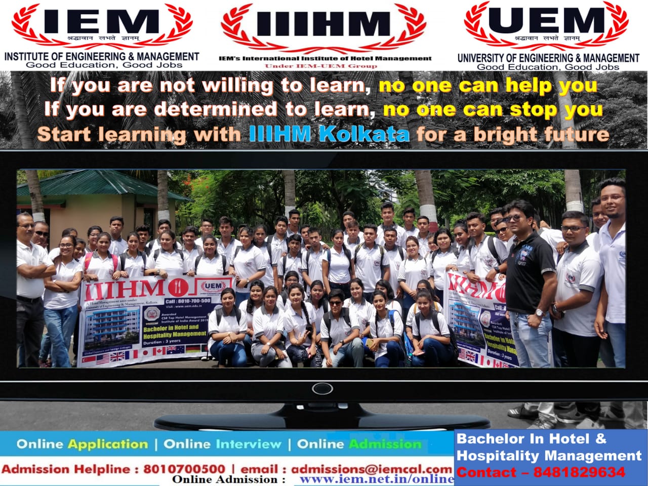 Mr. Anurag Banerjee, BHM 2nd year student of UEM Kolkata speaks regarding the online classes which are continuously being held during this pandemic situation