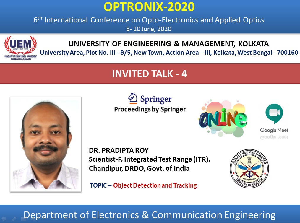 OPTRONIX-2020 Invited Talk 4