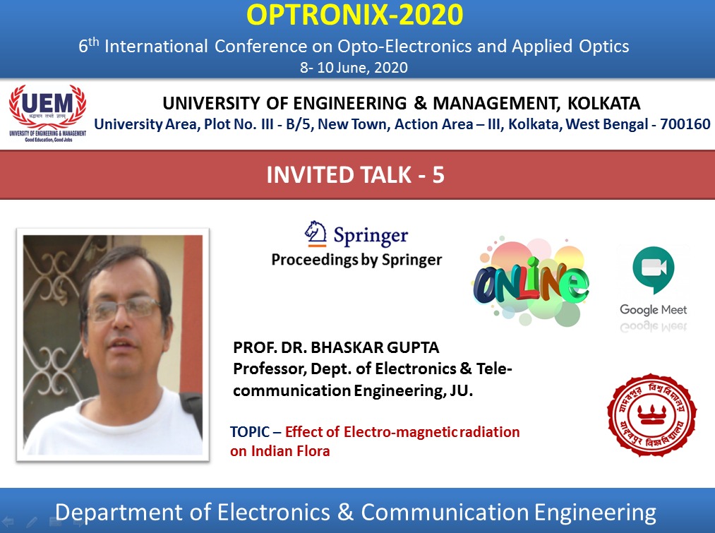 OPTRONIX-2020 Invited Talk -5