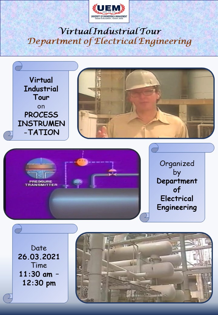 Virtual Industrial Tour on PROCESS INSTRUMENTATION