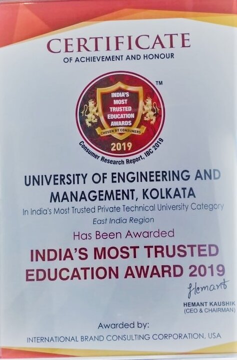 India’s Most Trusted Education Award