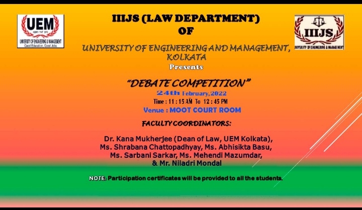 DEBATE COMPETITION
