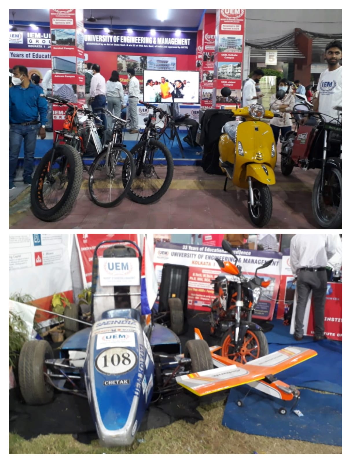 Student's activity in International Kolkata Book Fair 2022