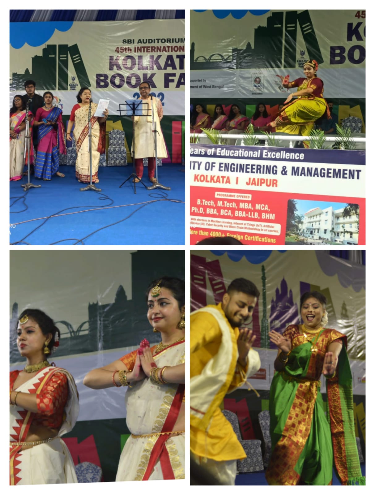 Faculty and students of UEM, Kolkata participated in International Kolkata Book Fair 2022