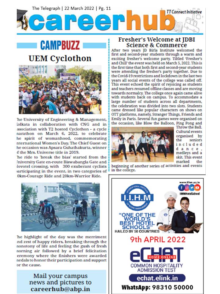 UEM Cyclothon News