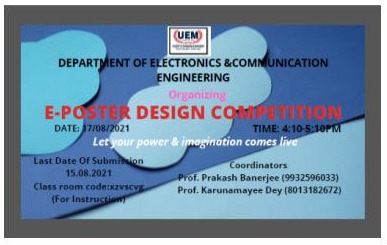 e-poster design competion