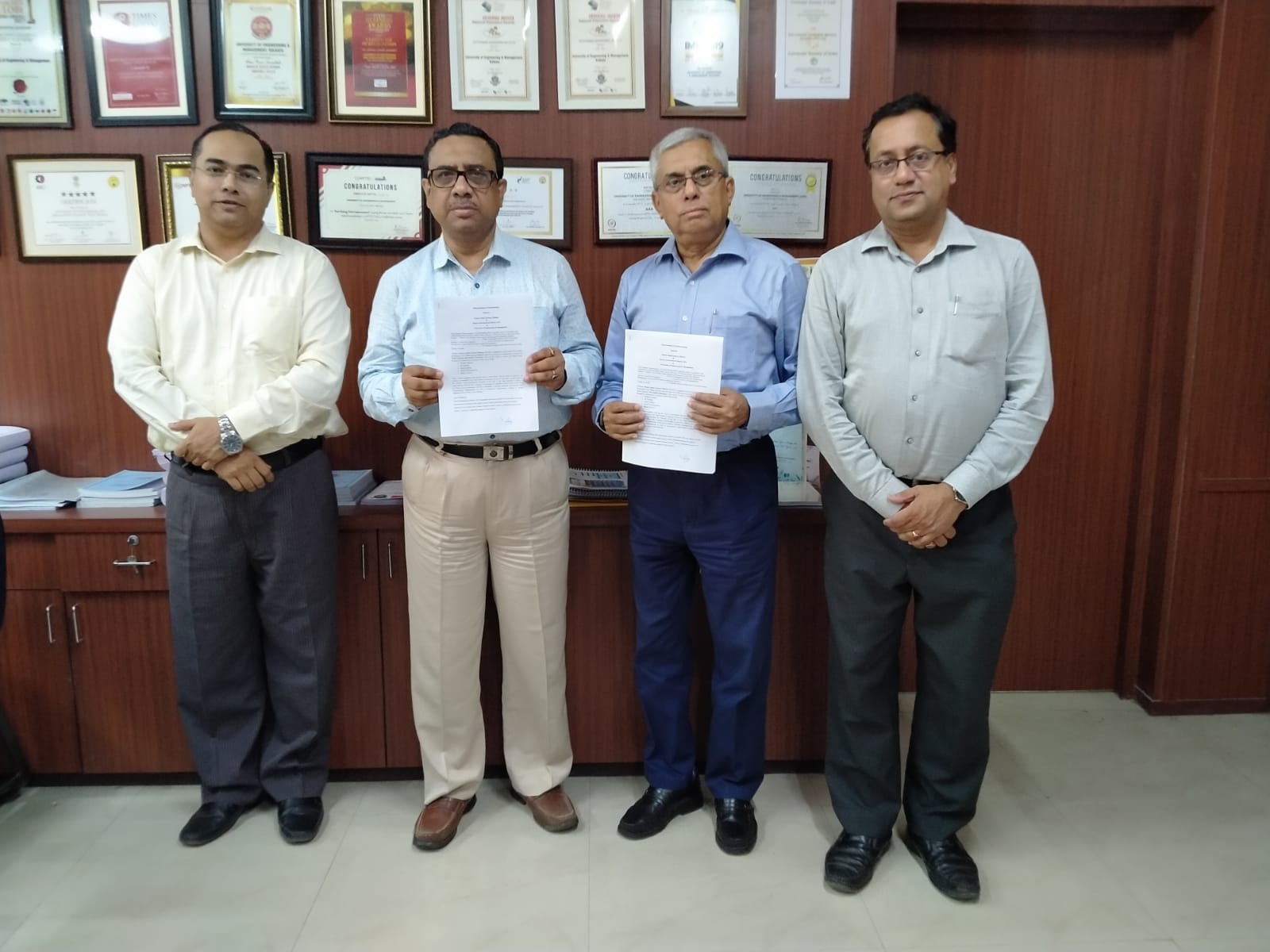 MOU signed between UEM K and Rotary Calcutta