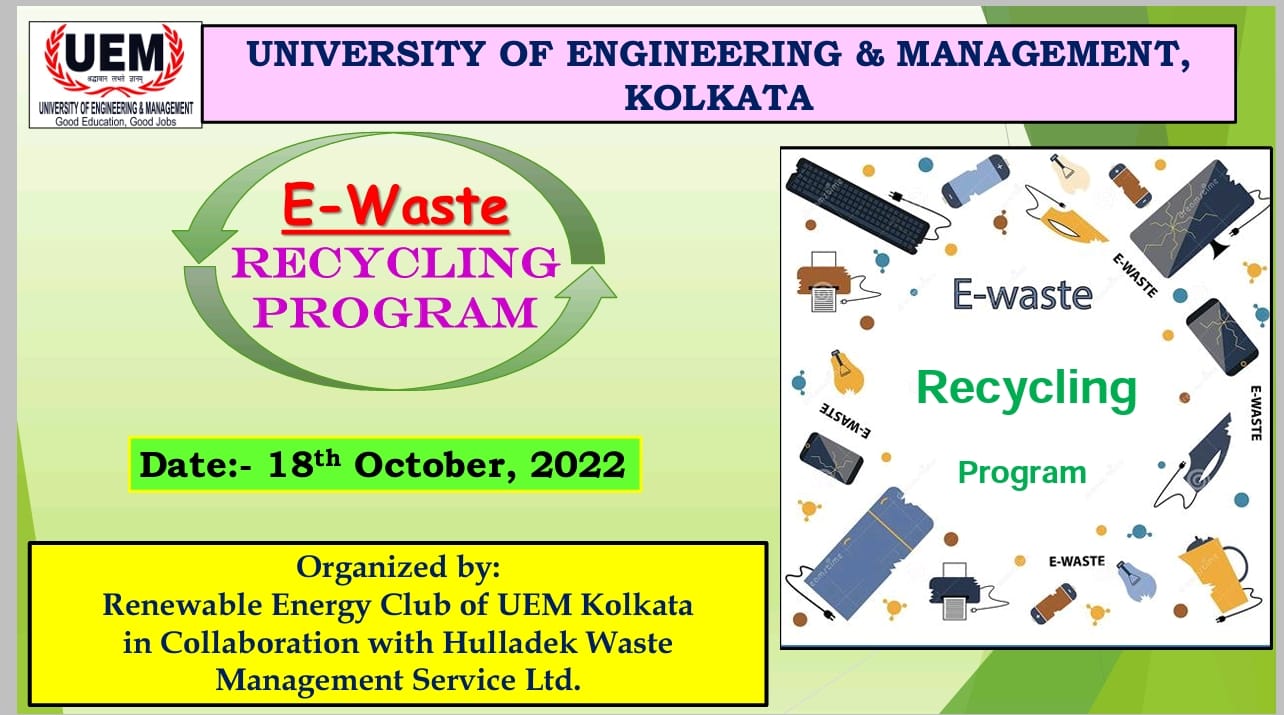 E-waste Recycling Program