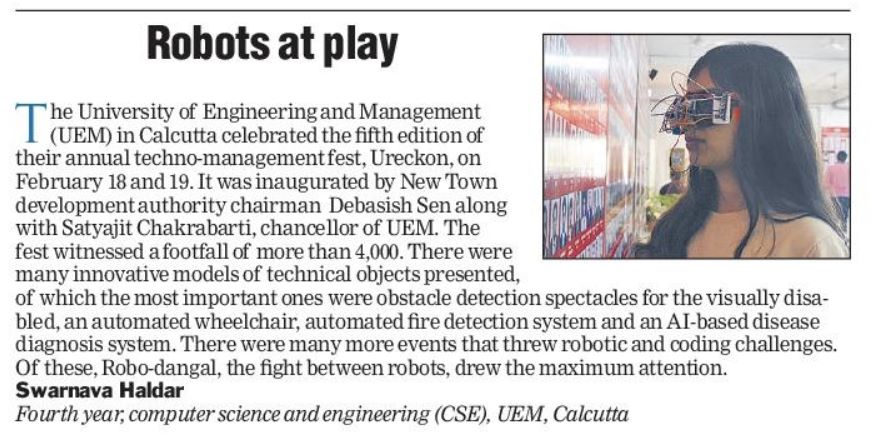 Media coverage of  Ureckon 2023 