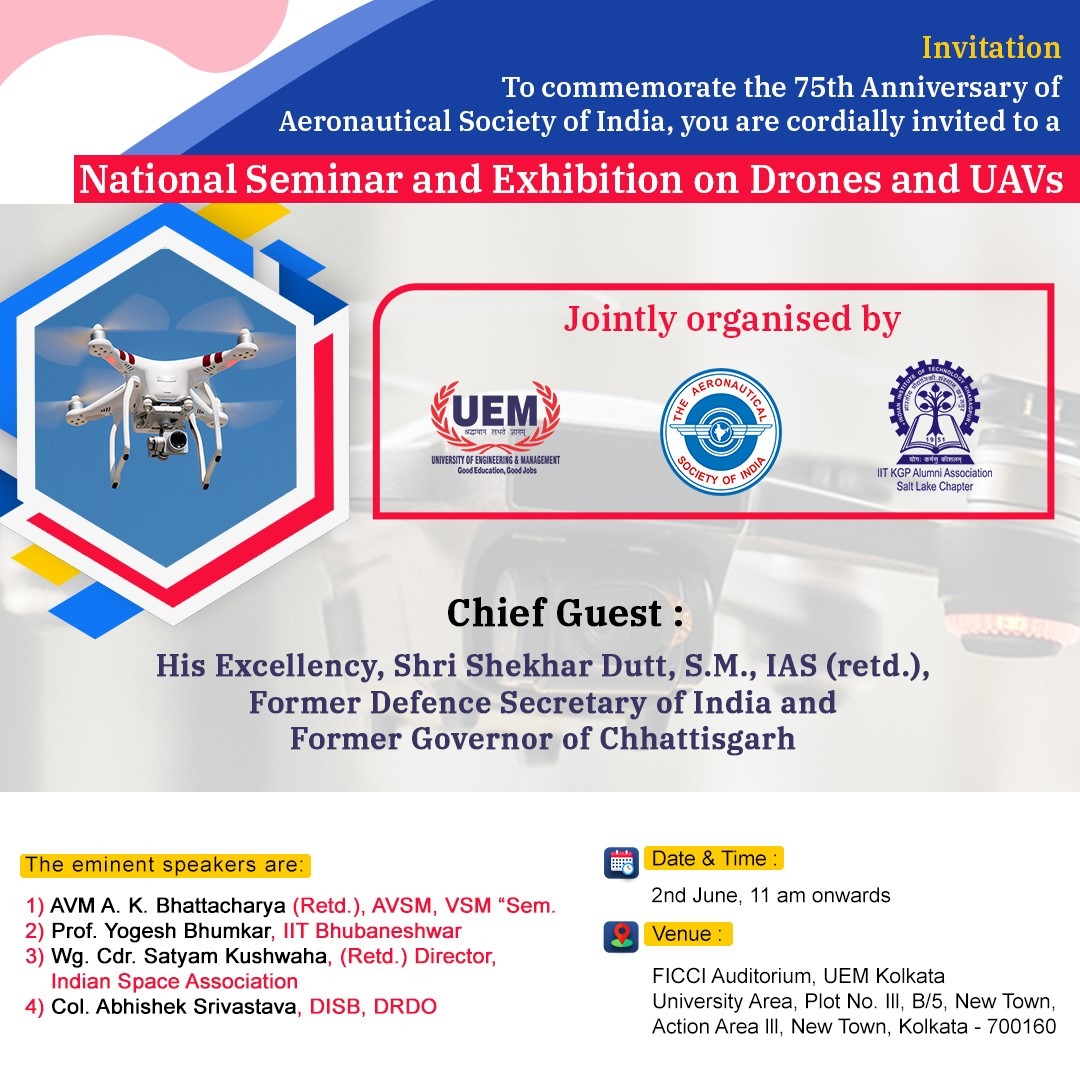 National seminar and Exhibition on Drones and UAVs