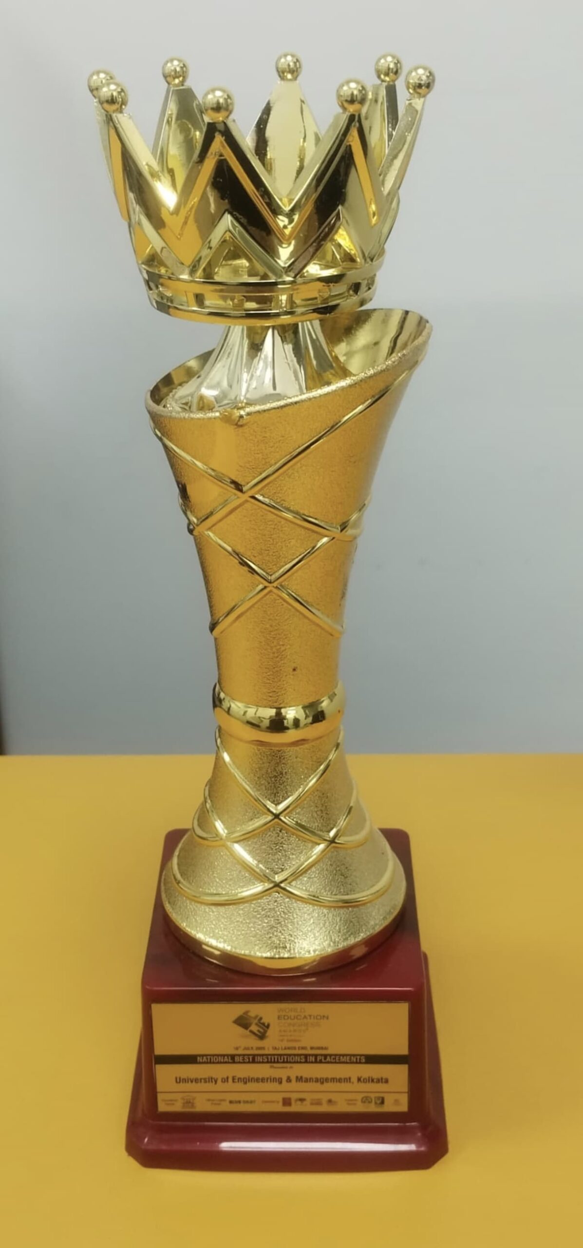 National Best Institution in Placement  award 2025