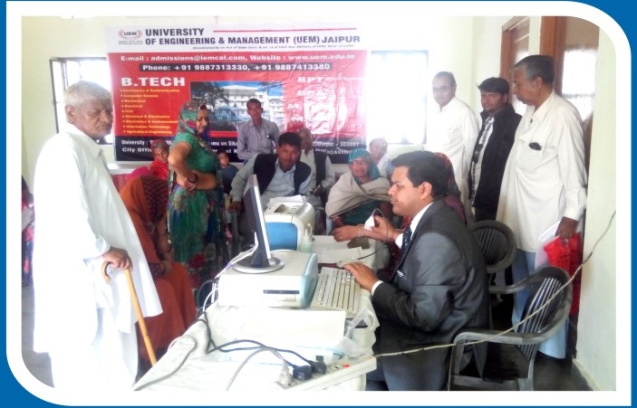 Medical Camp Conducted by UEM at Niwai in Tonk Distt. (Raj.)