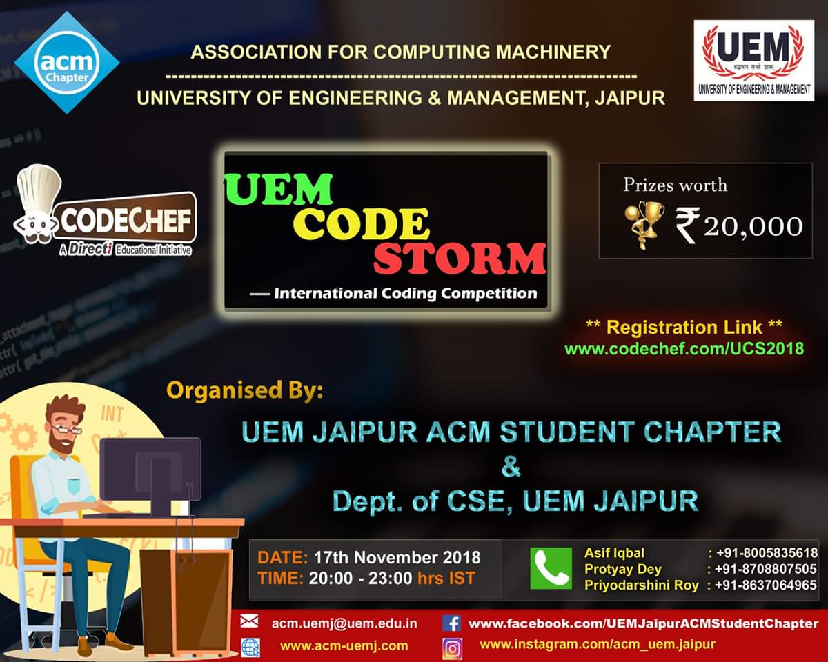 UEM Code Storm 2018