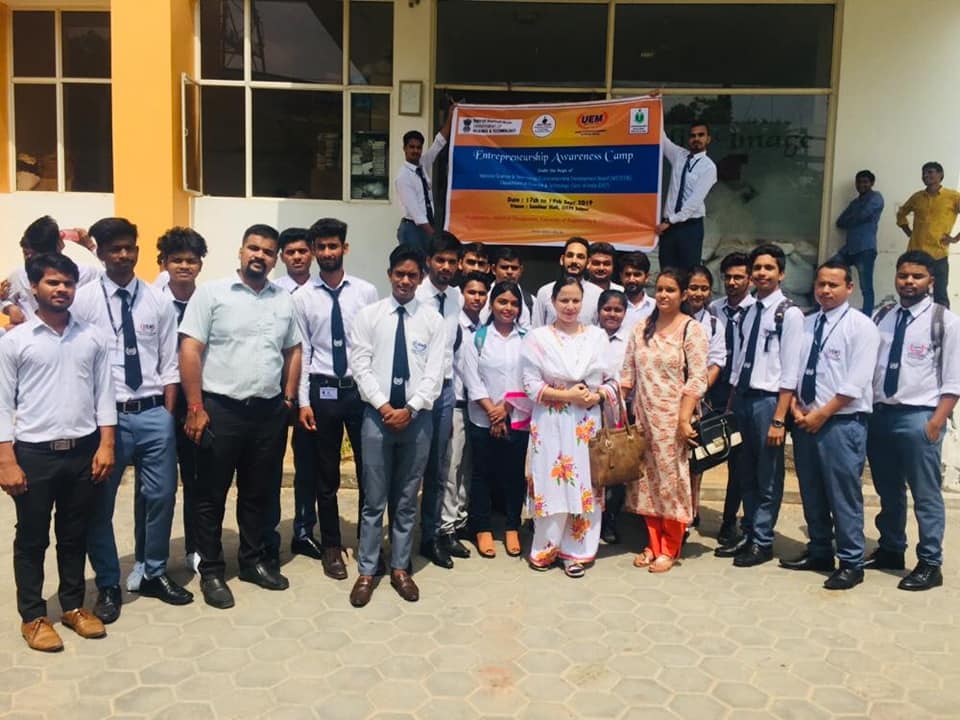 3rd day of Govt. of India, DST, NSTEDB sponsored program, organized by the School of Management, UEM Jaipur