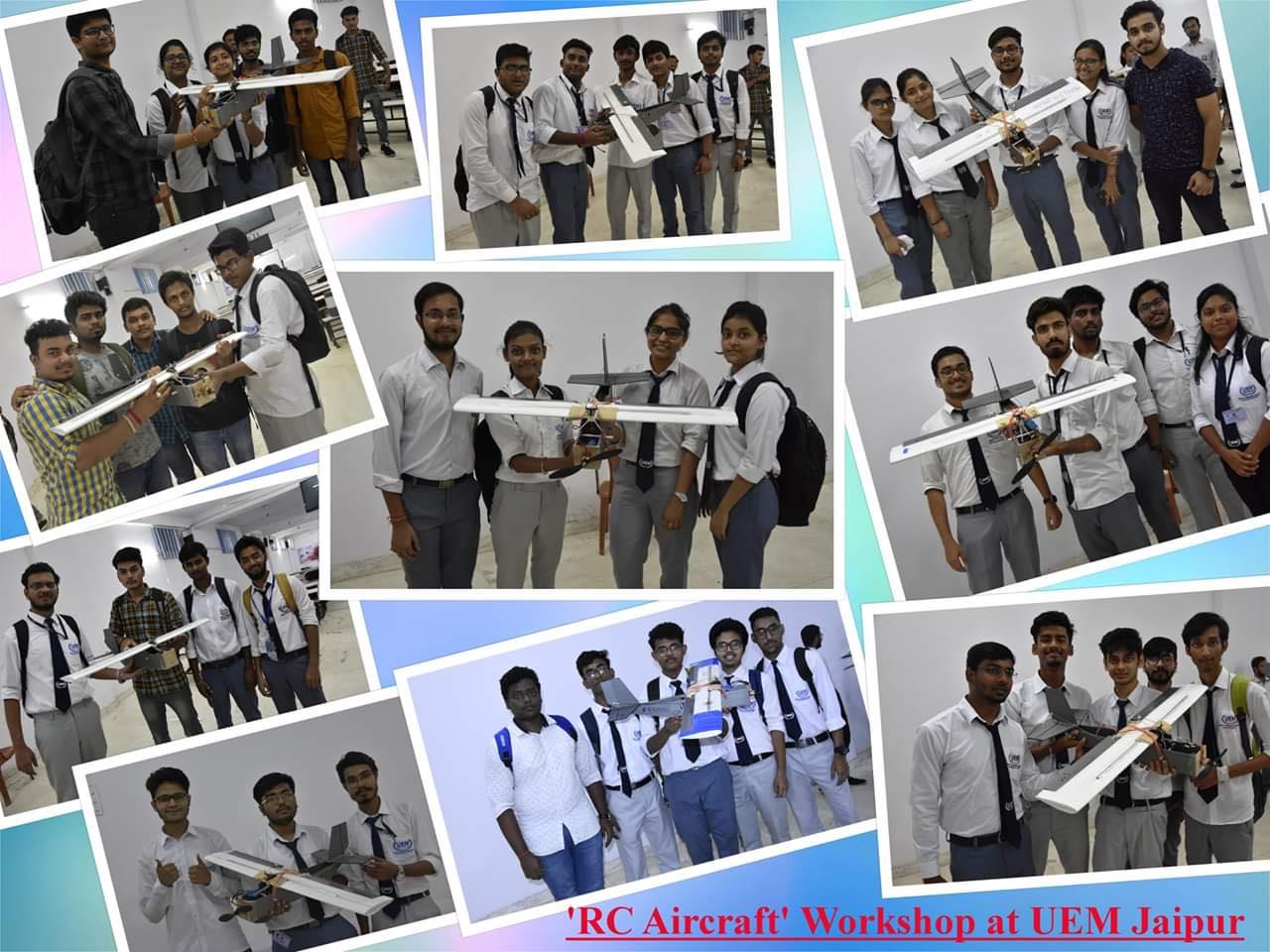 Remote Controlled Aircraft Designing Hands-On Workshop at UEM Jaipur