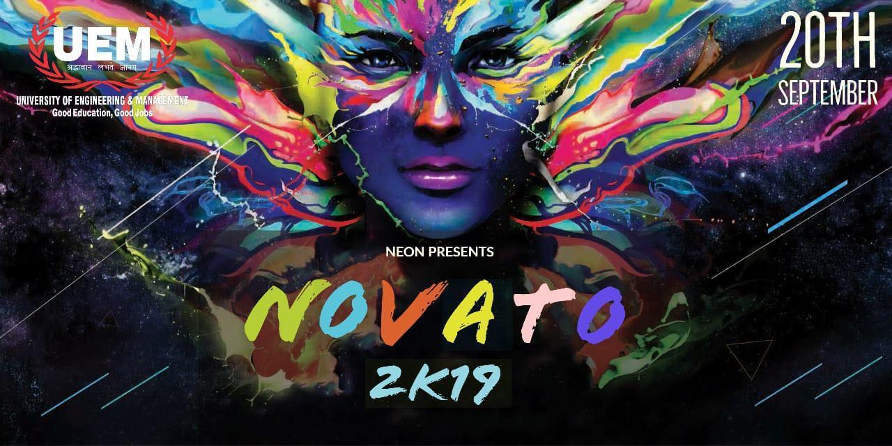 Novato 2k19 - Freshers' day function at UEM Jaipur