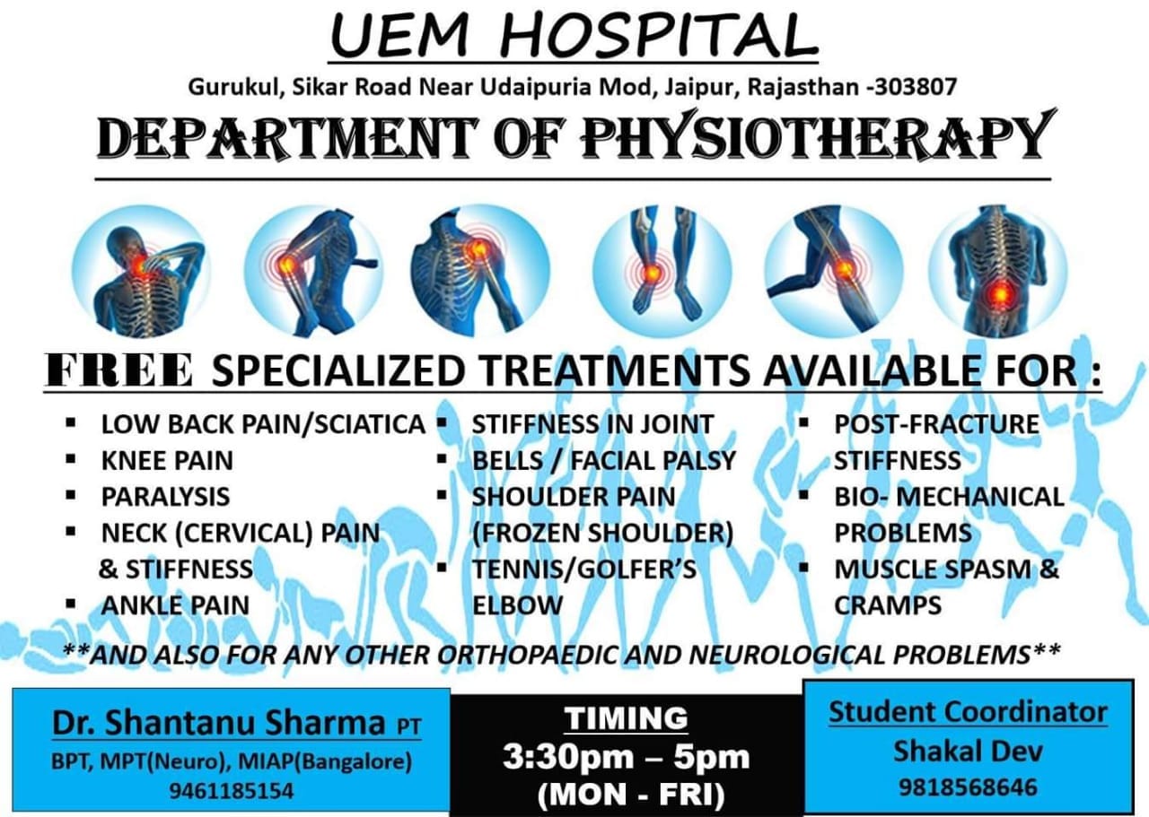 Noble initiative by the BPT students of UEM jaipur